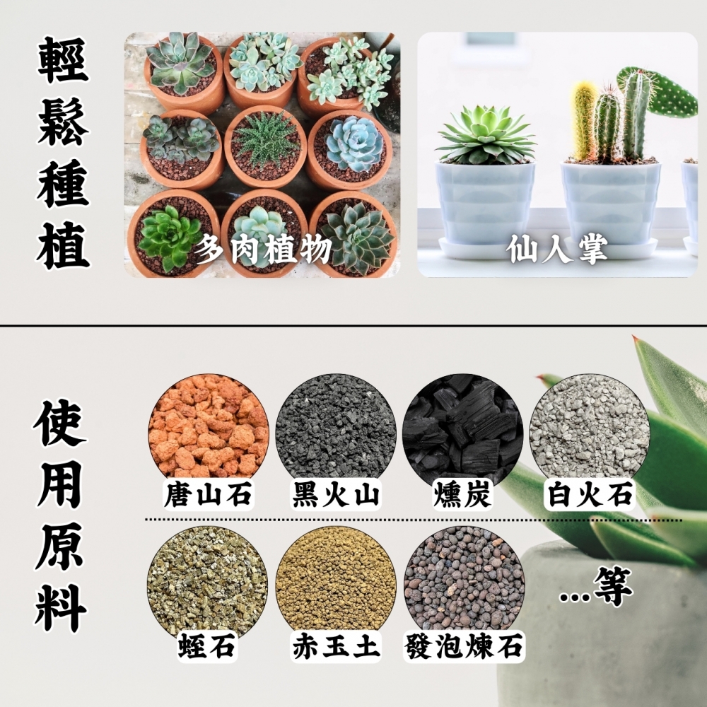 喜多肉多肉專用土(3、10公升)