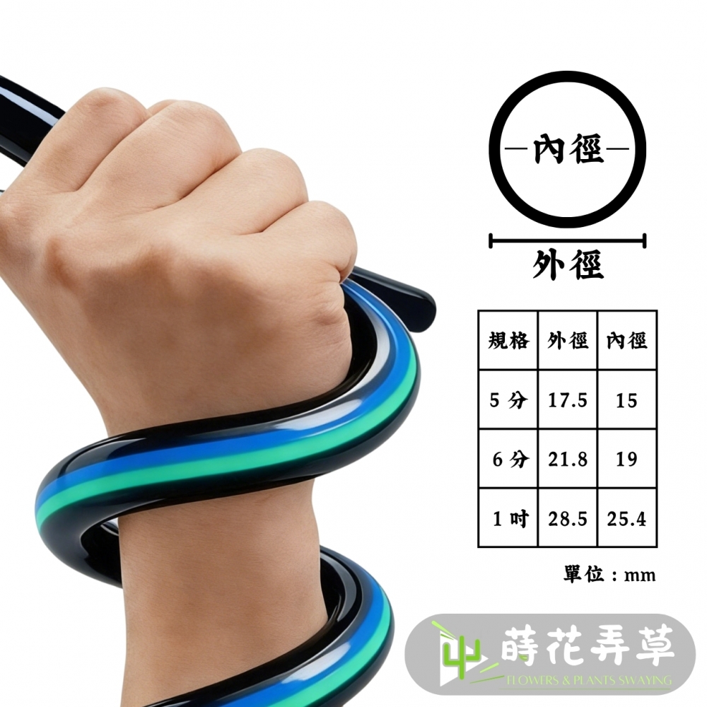 珠光黑水管 (整捆100~150公尺)