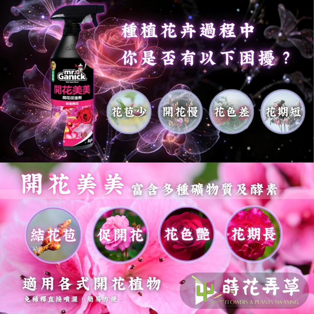 Mr. Ganick-開花美美(500ml)